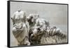 Leto, Artemis and Aphrodite from Parthenon East Pediment-null-Framed Stretched Canvas