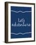 Lets Adventure-Kimberly Allen-Framed Art Print