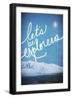 Lets be Explorers-Kimberly Glover-Framed Giclee Print