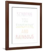 Lets Chase Rainbows VI-Jenaya Jackson-Framed Art Print