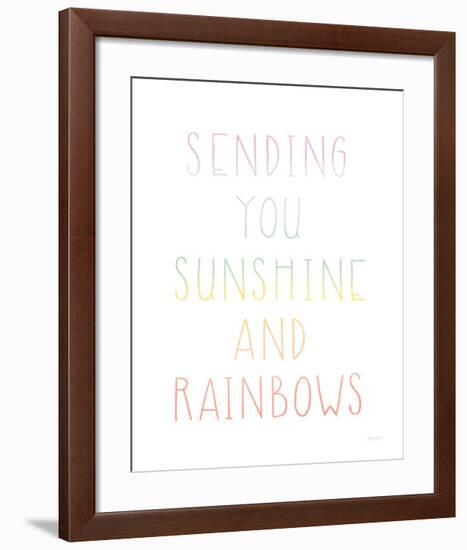 Lets Chase Rainbows VI-Jenaya Jackson-Framed Art Print