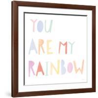 Lets Chase Rainbows X-Jenaya Jackson-Framed Art Print