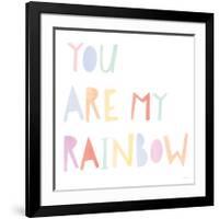 Lets Chase Rainbows X-Jenaya Jackson-Framed Art Print