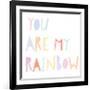 Lets Chase Rainbows X-Jenaya Jackson-Framed Art Print