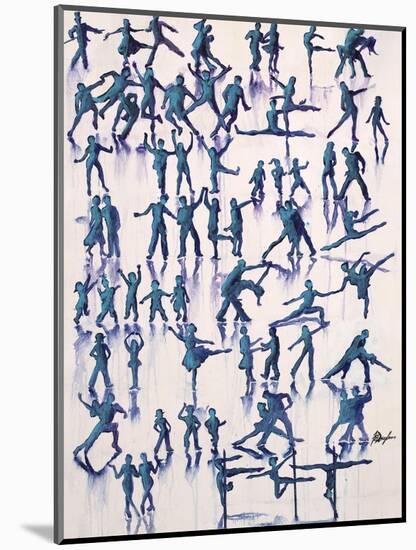 Lets Dance Everyday-Farrell Douglass-Mounted Giclee Print