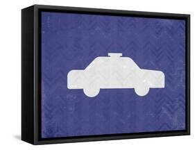 Lets Drive 1-Kimberly Allen-Framed Stretched Canvas