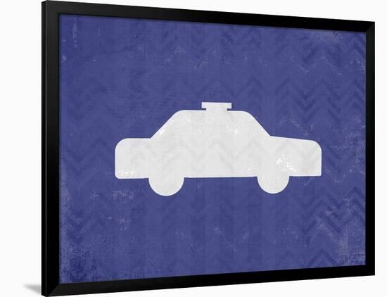 Lets Drive 1-Kimberly Allen-Framed Art Print