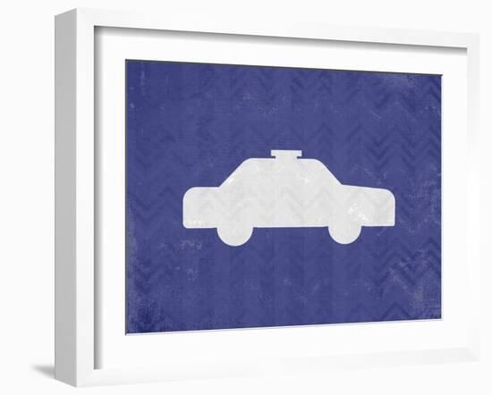 Lets Drive 1-Kimberly Allen-Framed Art Print