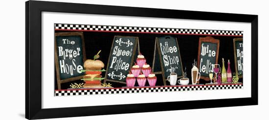 Lets Eat V-Veronique Charron-Framed Art Print