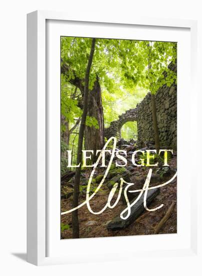 Lets Get Lost-Kimberly Glover-Framed Giclee Print