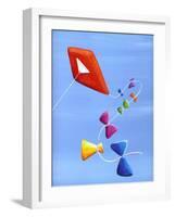 Lets Go Fly a Kite-Cindy Thornton-Framed Art Print