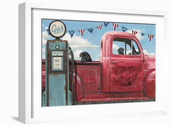 Lets Go for a Ride I-James Wiens-Framed Art Print