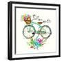 Lets Go on an Adventure!-Jin Jing-Framed Art Print