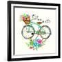 Lets Go on an Adventure!-Jin Jing-Framed Art Print