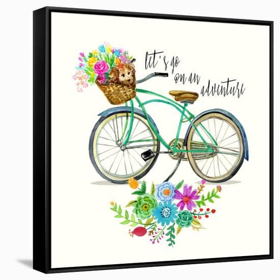 Lets Go on an Adventure!-Jin Jing-Framed Stretched Canvas