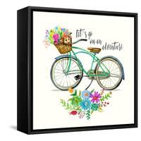 Lets Go on an Adventure!-Jin Jing-Framed Stretched Canvas