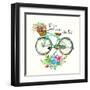 Lets Go on an Adventure!-Jin Jing-Framed Art Print