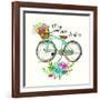 Lets Go on an Adventure!-Jin Jing-Framed Art Print