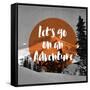 Lets Go on an Adventure-null-Framed Stretched Canvas