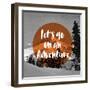 Lets Go on an Adventure-null-Framed Giclee Print