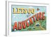 Lets Go On An Adventure-Ashley Santoro-Framed Giclee Print