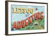 Lets Go On An Adventure-Ashley Santoro-Framed Giclee Print