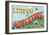 Lets Go On An Adventure-Ashley Santoro-Framed Giclee Print