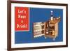 Lets Have a Drink, Portable Liquor Cabinet-null-Framed Art Print