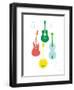 Lets Listen to Music IV-Ann Kelle-Framed Art Print