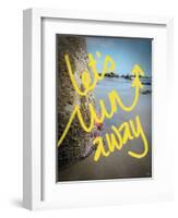 Lets run away-Kimberly Glover-Framed Premium Giclee Print