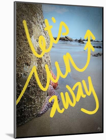 Lets run away-Kimberly Glover-Mounted Premium Giclee Print