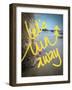 Lets run away-Kimberly Glover-Framed Giclee Print