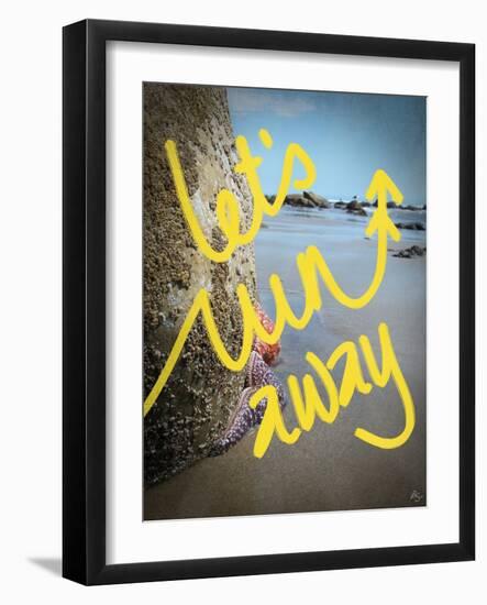 Lets run away-Kimberly Glover-Framed Giclee Print