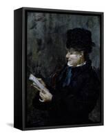 Letter, 1880-1885-Giovanni Muzzioli-Framed Stretched Canvas