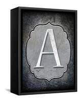 Letter A-LightBoxJournal-Framed Stretched Canvas