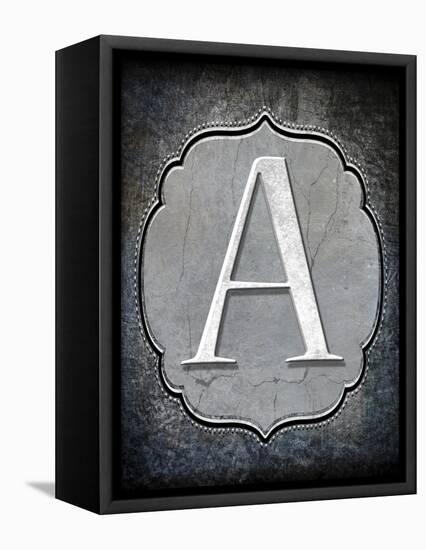 Letter A-LightBoxJournal-Framed Stretched Canvas