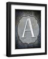 Letter A-LightBoxJournal-Framed Giclee Print