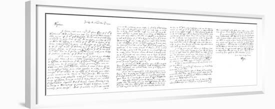 Letter by Samuel Pepys to John Jackson, Esq, 1700-Frederick George Netherclift-Framed Premium Giclee Print