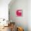 Letter C Pink-NaxArt-Art Print displayed on a wall