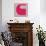Letter C Pink-NaxArt-Mounted Premium Giclee Print displayed on a wall