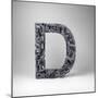 Letter D-badboo-Mounted Art Print