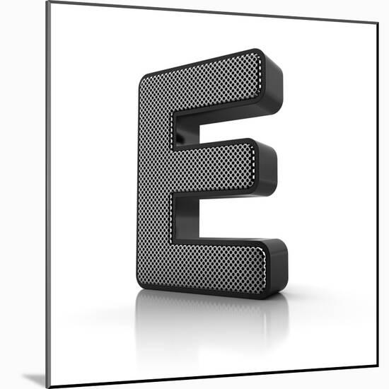 Letter E-badboo-Mounted Art Print