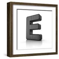 Letter E-badboo-Framed Art Print