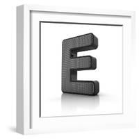 Letter E-badboo-Framed Art Print