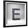 Letter E-badboo-Framed Art Print