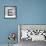 Letter E-badboo-Framed Stretched Canvas displayed on a wall