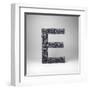 Letter E-badboo-Framed Art Print