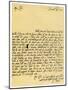 Letter from Alexander Pope to Charles Montagu, 3rd December 1714-Alexander Pope-Mounted Giclee Print