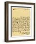 Letter from Alexander Pope to Charles Montagu, 3rd December 1714-Alexander Pope-Framed Giclee Print