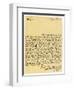 Letter from Alexander Pope to Charles Montagu, 3rd December 1714-Alexander Pope-Framed Giclee Print